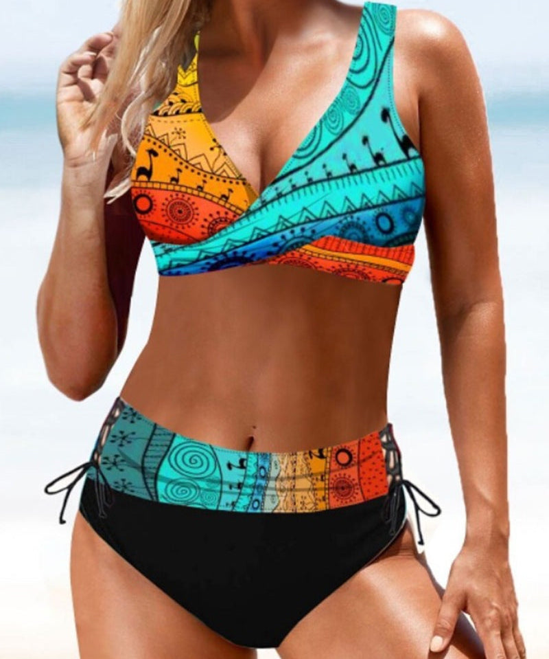 Sara™ | Iloinen ja värikäs bikini