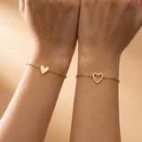 Pulsera Corazones a Juego “Amor”