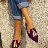 Portia | Boho-loaferit hapsuilla