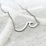 Collar de plata Onda del Mare