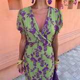 Andreia - Vestido Floral Elegante