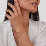 Pulsera de oro para mujer