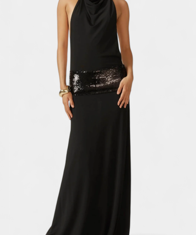 Ana Halterimekko Eleganssi Ylellisyys