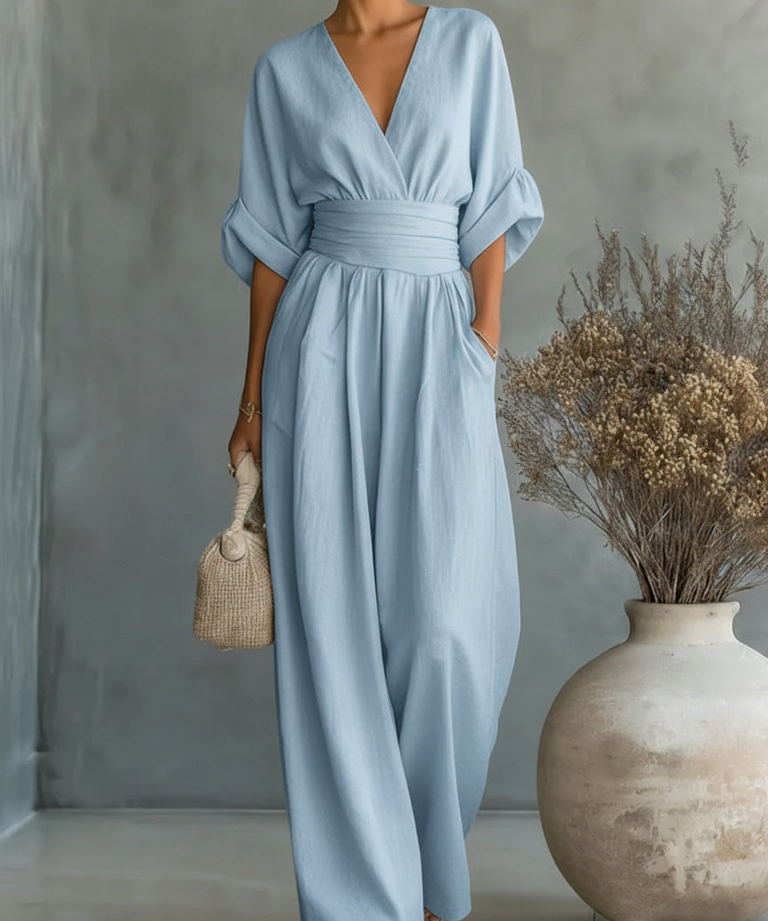 Maja – V-pääntiejumpsuit