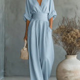 Maja – V-pääntiejumpsuit