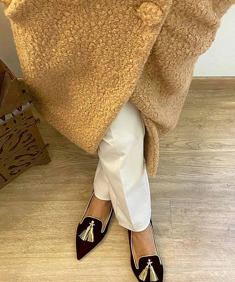 Portia | Boho-loaferit hapsuilla
