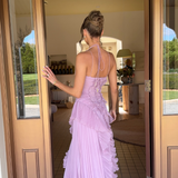 Eleonora – Elegantti röyhelömekko