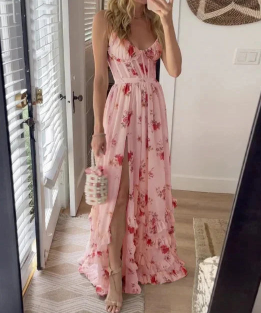 Sónia - Vestido padrão floral