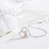 Pulsera ajustable de la suerte: sencilla y encantadora