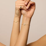 Pulsera Corazón Radiante | Oro