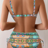 Jada™ | Seksikäs bikinisetti etnisellä kuviolla
