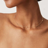 Collar Lluvia de Estrellas | Oro