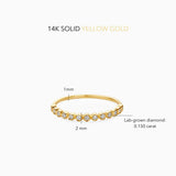 Anillo Esferas de Diamante | Oro