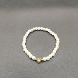 Pulsera Elegante de Corazón con Inicial