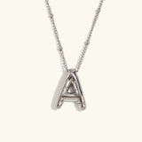 Collar de Oro con Inicial Balloon