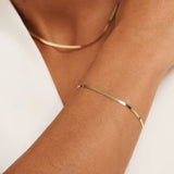 Pulsera Serpiente Dorada | Oro