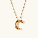 Collar de Oro con Inicial Balloon