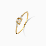 Anillo Piedra Luna Musa | Oro