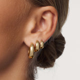 Pendientes Argolla Reina | Oro