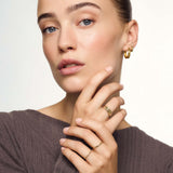 Pendientes Argolla Gia | Oro