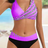 Candela™ | Kuvioitu bikini lämpimillä sävyillä