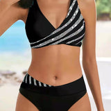 Candela™ | Kuvioitu bikini lämpimillä sävyillä