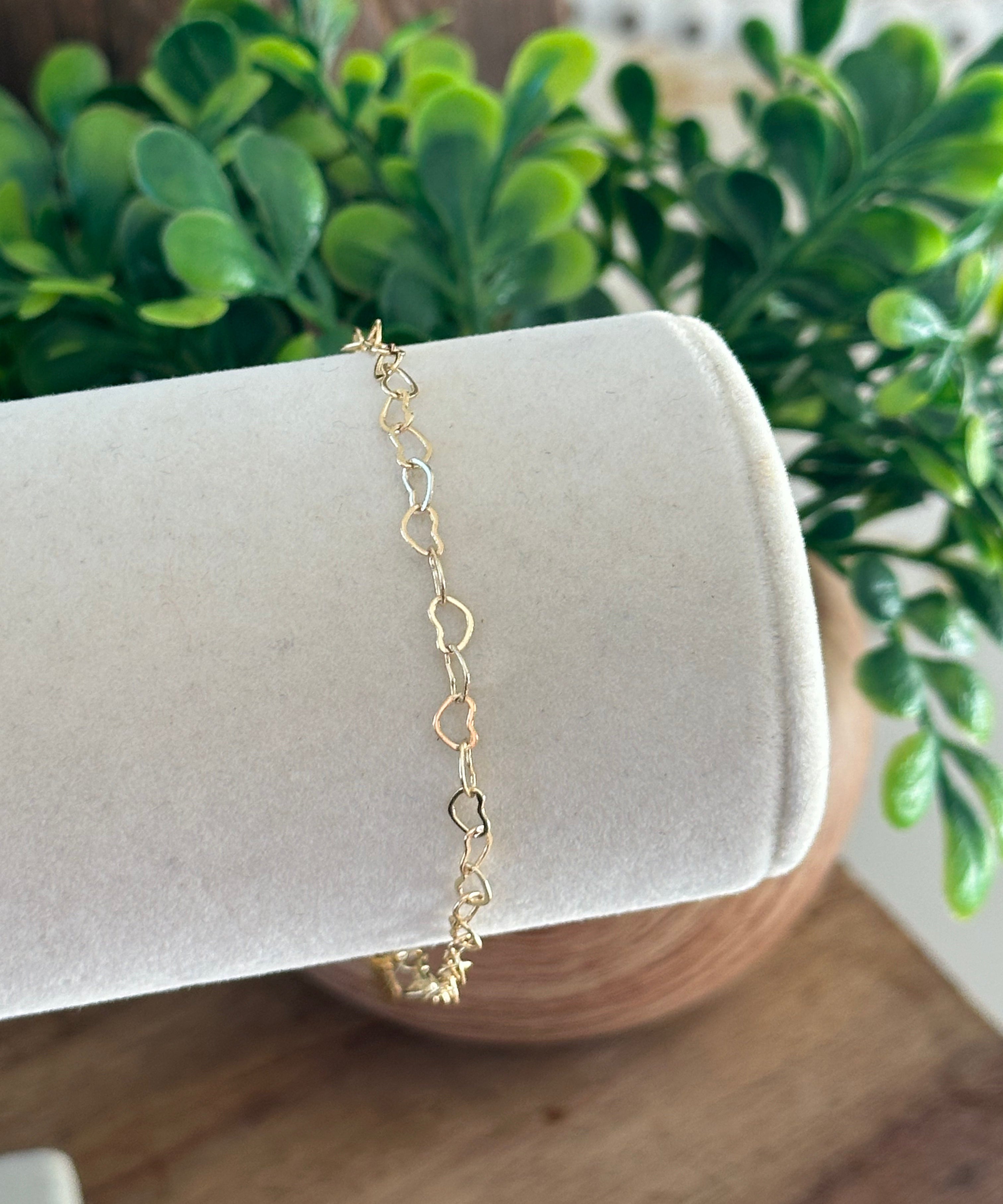 Pulsera Mea Heart Links