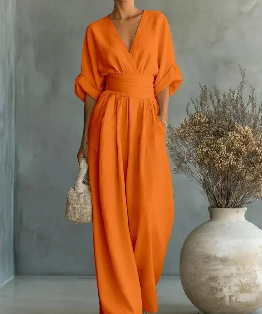 Maja – V-pääntiejumpsuit