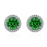 Pendientes Lucia Oro y Esmeralda