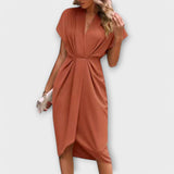 Serena – Elegantti ja mukava midi-kietaisumekko