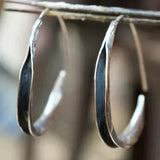 Pendientes circulares grandes