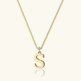 Collar de Oro con Letra Inicial