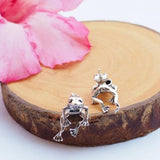 Pendientes Elegantes de Rana
