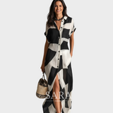 Elena – Mekko geometrisella kuviolla