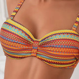 Rosa™ | Kaksiosainen bikini raitakuviolla