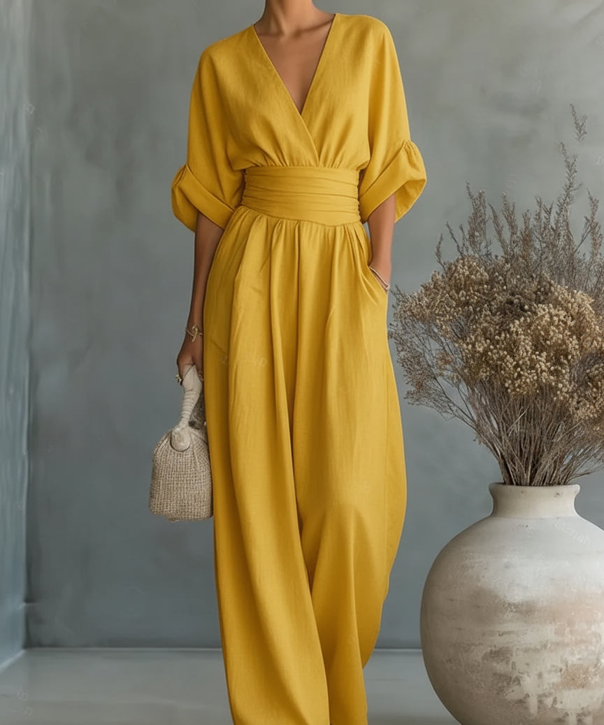Maja – V-pääntiejumpsuit