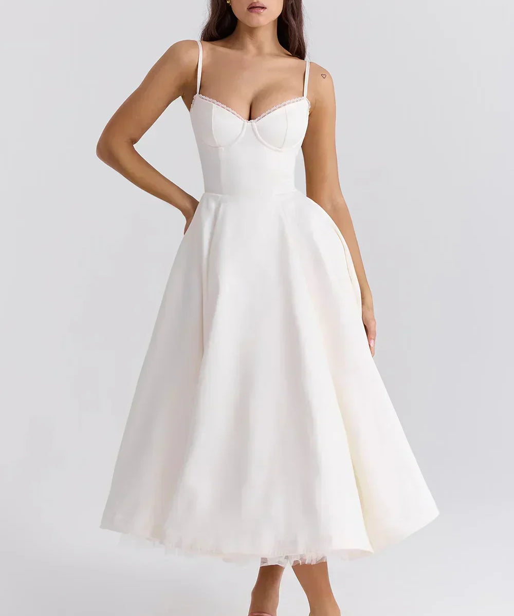 Ariel - Vestido Midi Elegante