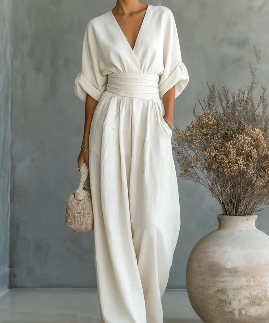 Maja – V-pääntiejumpsuit