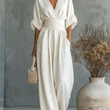 Maja – V-pääntiejumpsuit