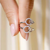 Anillo Hermanas por Siempre – La hermana mayor y la hermanita (Ajustable)