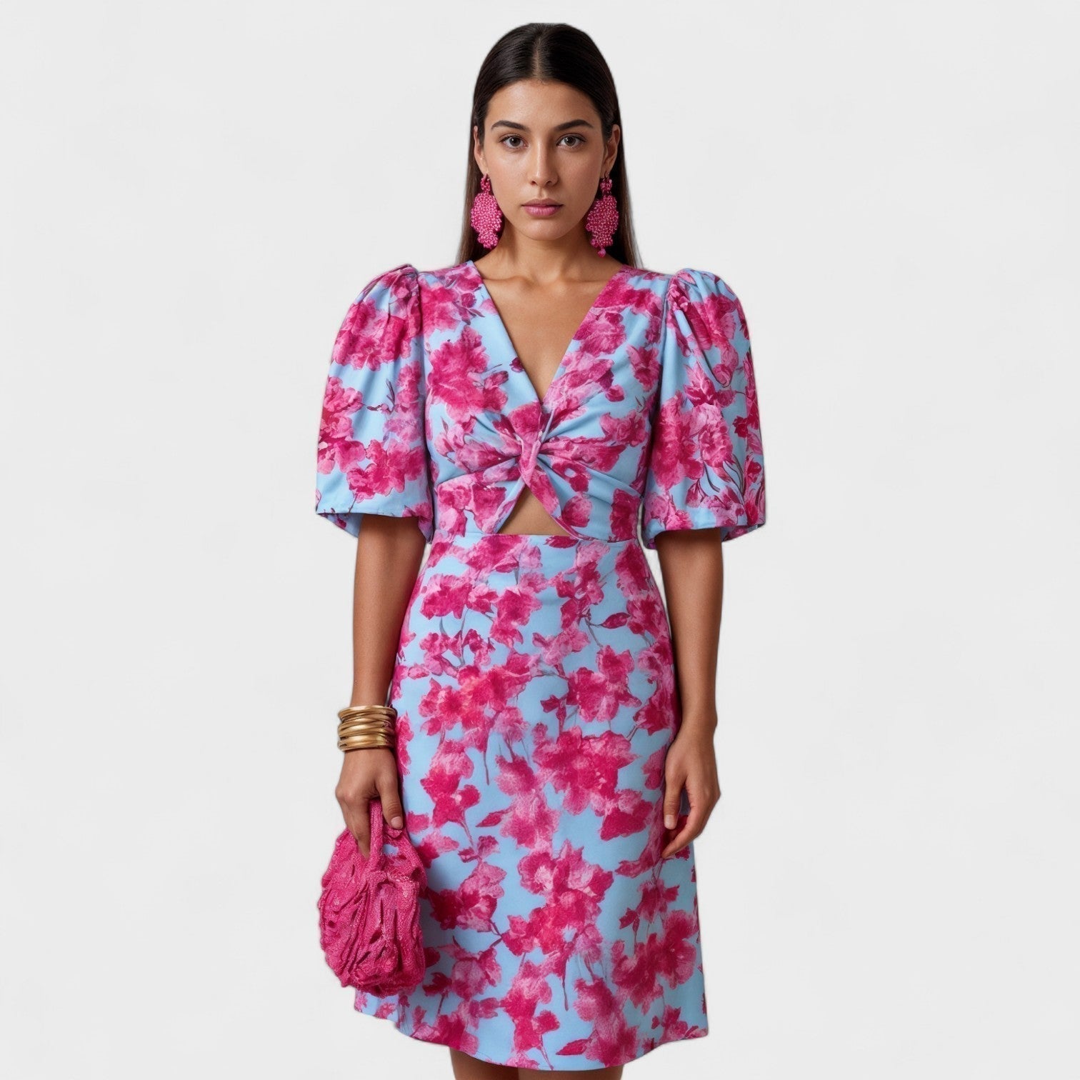 Lília - Trooppisen tulinen mekko
