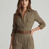 Celia – Ruudullinen jumpsuit