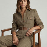 Celia – Ruudullinen jumpsuit