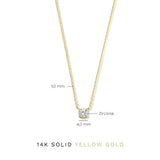 Collar Cléa Piedra Moissanite | Oro