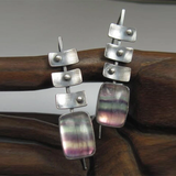 Pendientes en Plata con Degradado