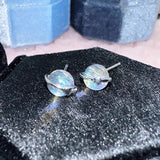 Pendientes Mariana con piedra lunar
