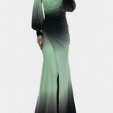 Silviana Maxi-mekko Ombre