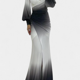 Silviana Maxi-mekko Ombre