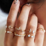 Conjunto de Anillos Elegantes