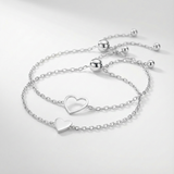 Pulsera Corazones a Juego “Amor”
